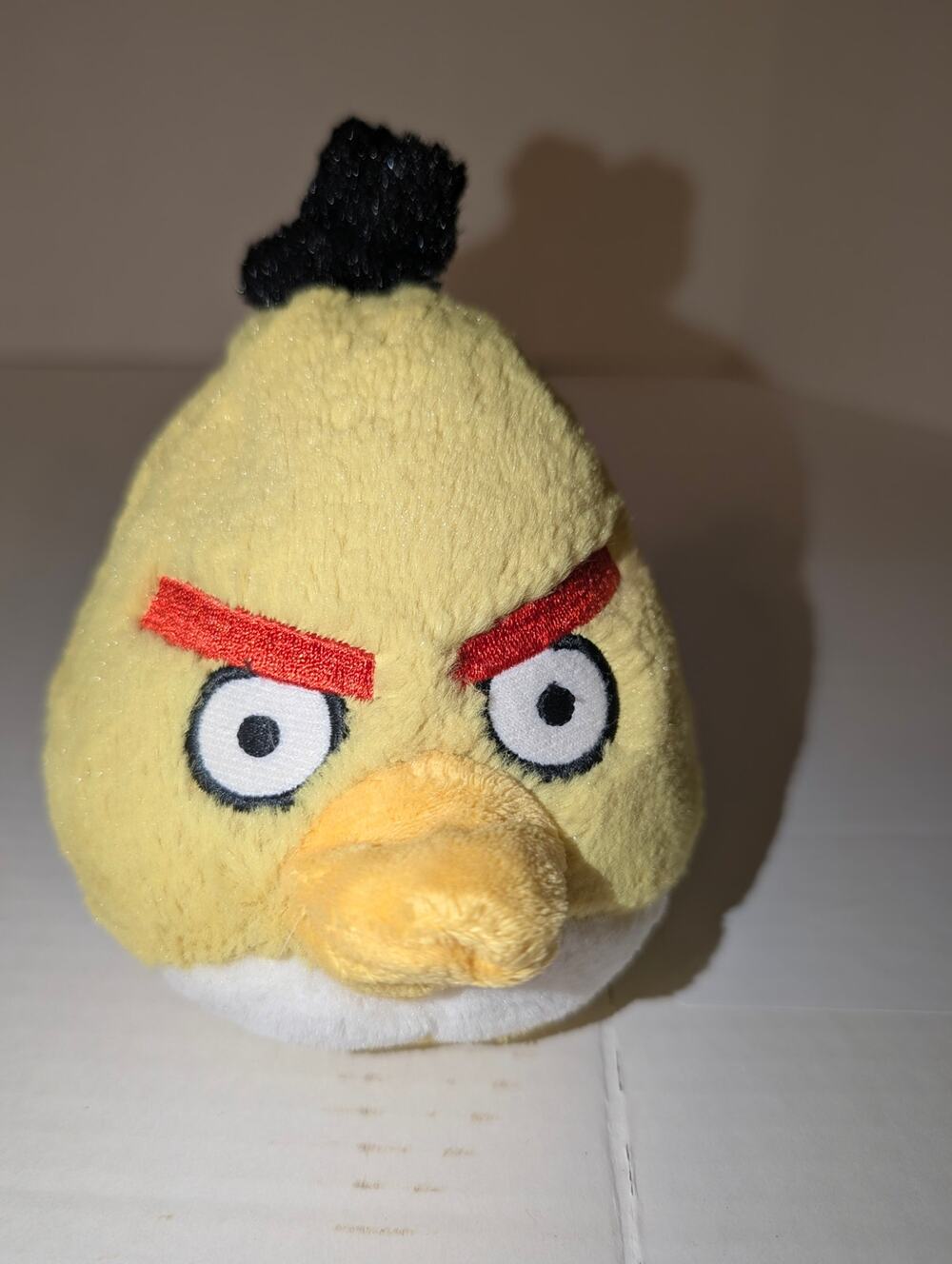 Angry Birds Chuck Yellow Bird Plush 2010 Commonwealth